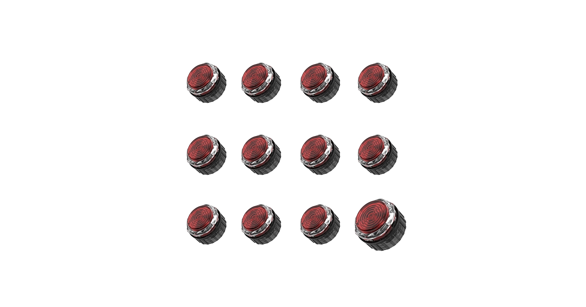 GamerFingerセット φ24x13個　φ30x1 6pcs Original Gamerfinger HBFS-30-SCREW BLACK 30mm